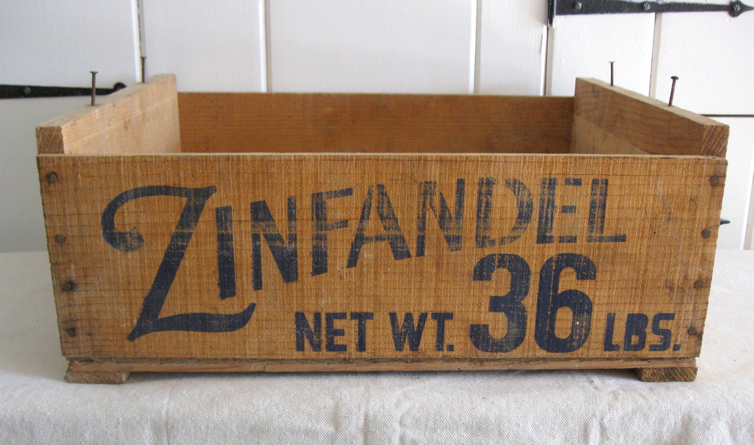 Vintage Wood Crate 100