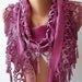 Elegant Scarf Pashmina Scarf Rose pink