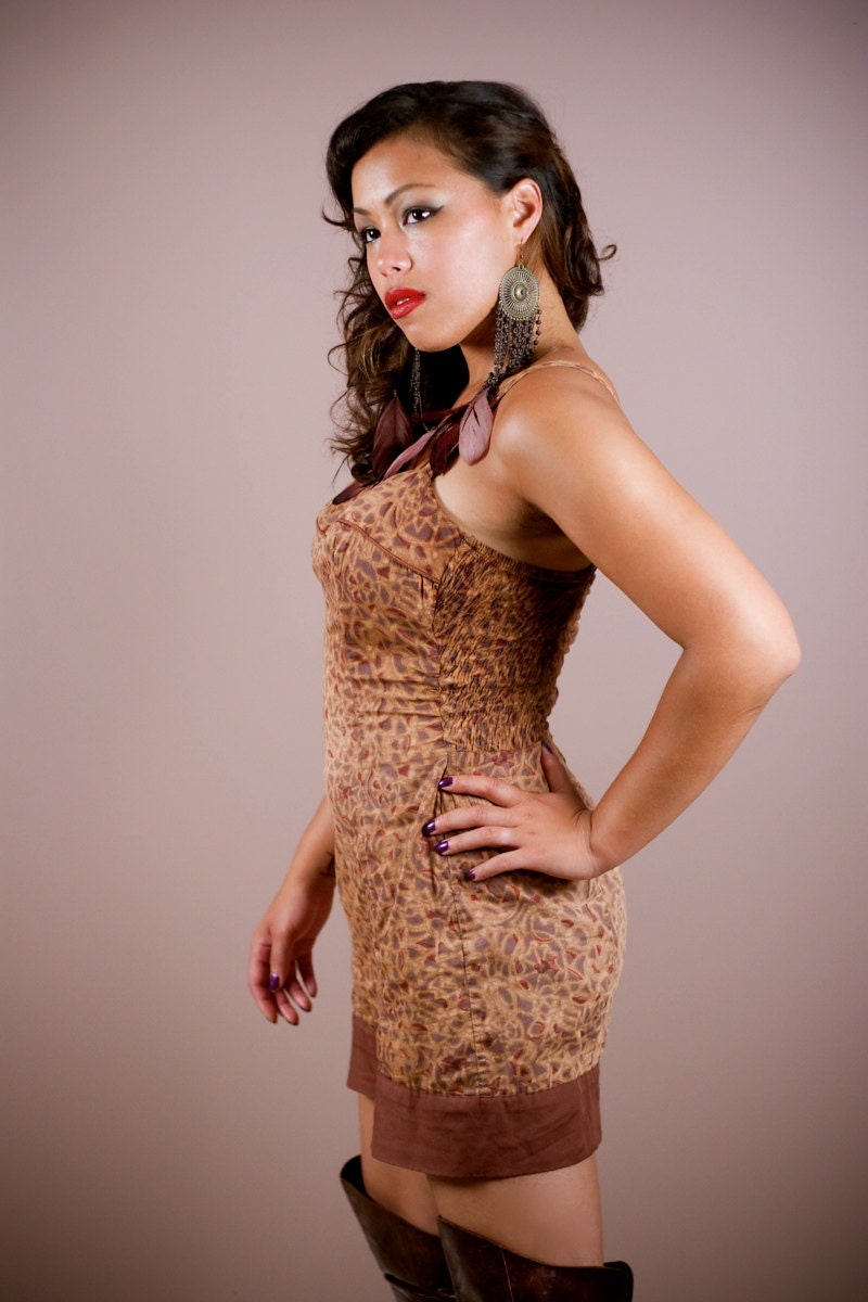 1950s Vintage Swimsuit Romper Jumper M