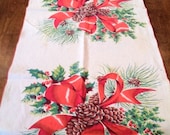 Old Timey Vintage Table Runner & 2 Napkins retro antique
