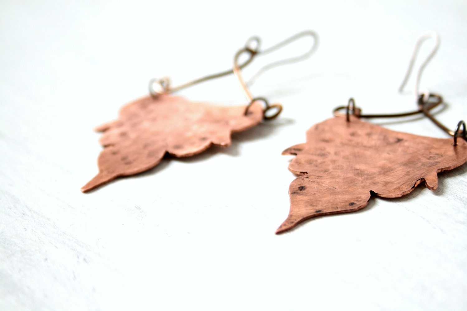 Moraccan Copper Chandiler Earrings