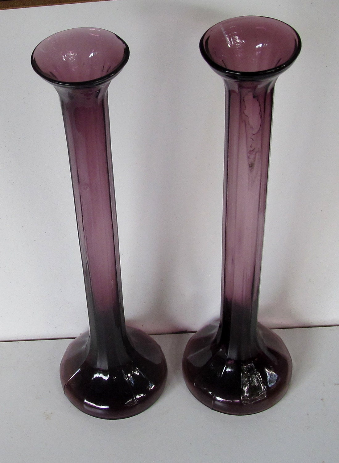 purple candle sticks