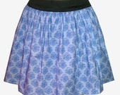Damask Time Machine Inspired Full Skirt