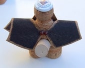 MATURE-Cork Figurine--Cork Man: The Caped Connoisseur (tm)