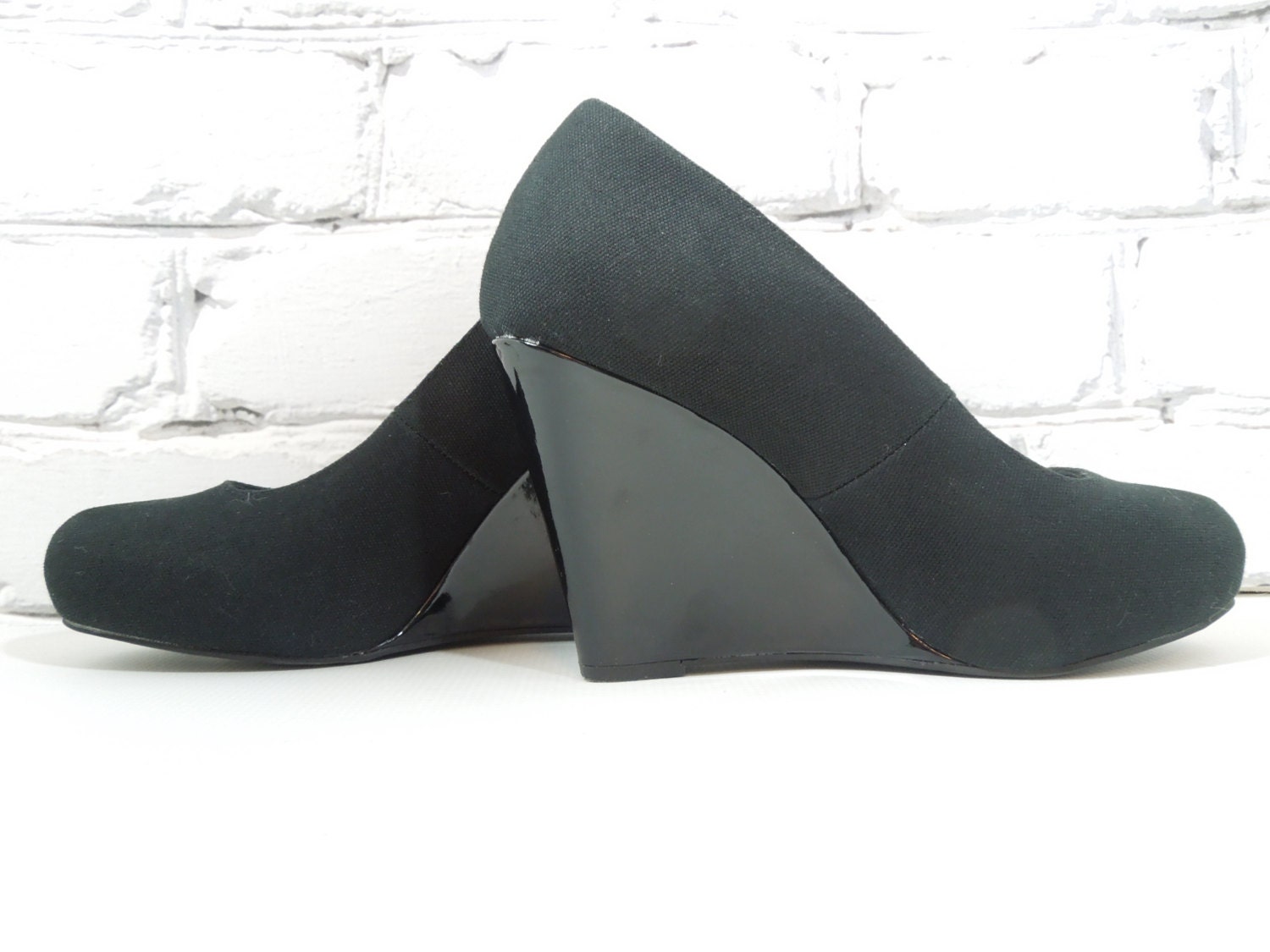 Comic Book Shoes. Created from Size 8 1/2 Apostrophe Wedges. Your Choice of Characters. Date/Girls Nite. Wedding. Bachelor Party.