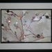 Framed button art.  The Button Tree