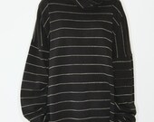 REDUCED was 285 now 250 downtown NYC cool vintage 1980s Norma KAMALI oversized slouchy sweater dress
