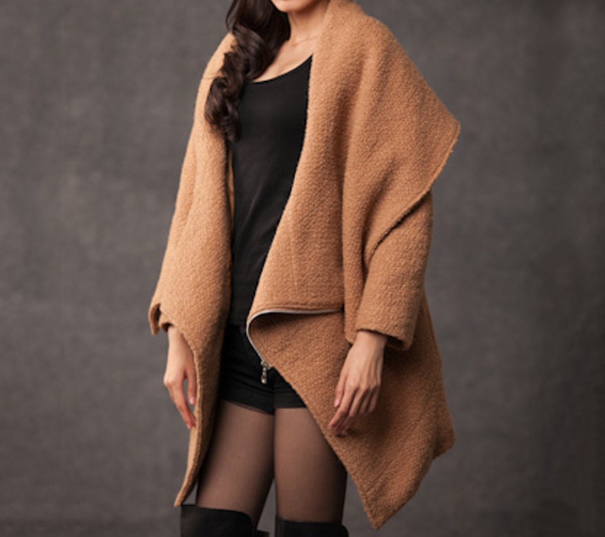 winter jackets for women brown wool coat