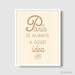 Paris is Always a Good Idea Quote Print - 8x10 - Beige - Brown - Roses- Typography Print - Audrey Hepburn Quote