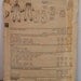 Vintage 1950's Advance 707 Pattern for Clown Costume in Childs' Size Medium