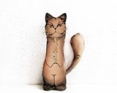 Primitive doll, Primitive, Primitive Doll cat, hand made doll, Rag Doll, Art Doll, funny doll, Home Decor, Cloth Doll, Child Friendly