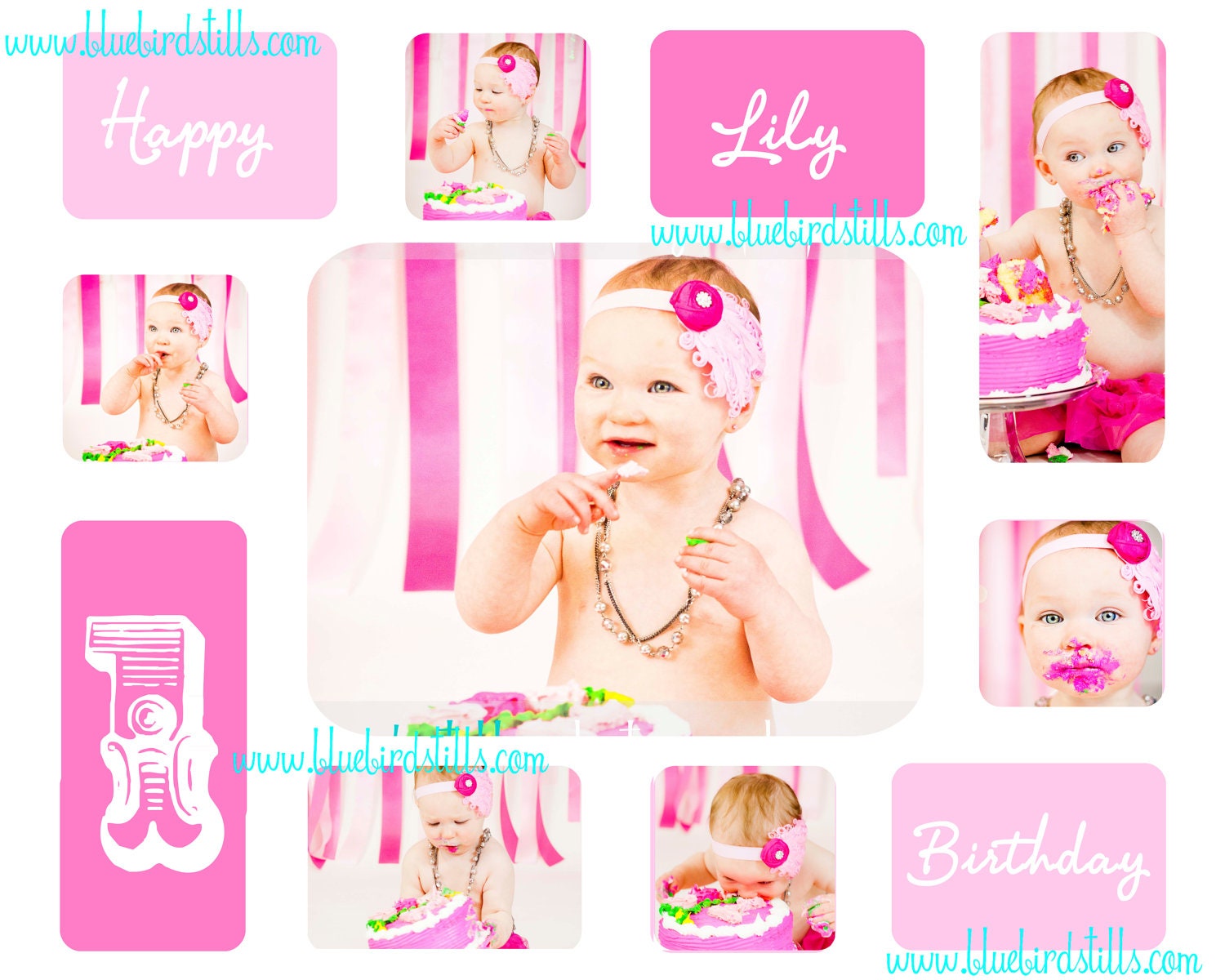 Birthday Collage Template