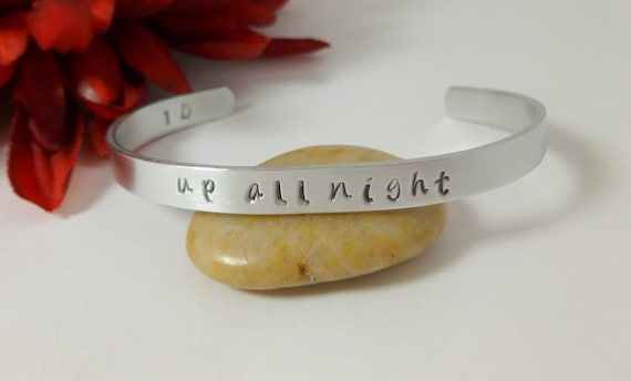 One Direction- Up all Night- One Direction cuff bracelet, jewelry, accessory