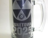 Etched Black Ops 2 Nuketown 2025 Inspired Beer Mug. Black Ops II Beer Stein Mug