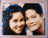 LEGO Portraits - LEGO Mosaics - LEGO All the Way 15x20
