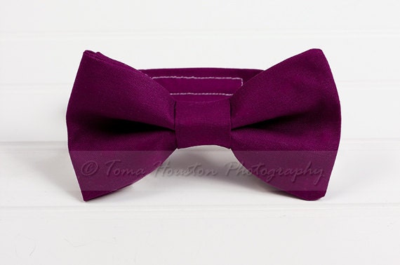 Boy's, Girl's Bow Tie, Newborn, Baby, Child- Berry (2-3 Business Day Processing)