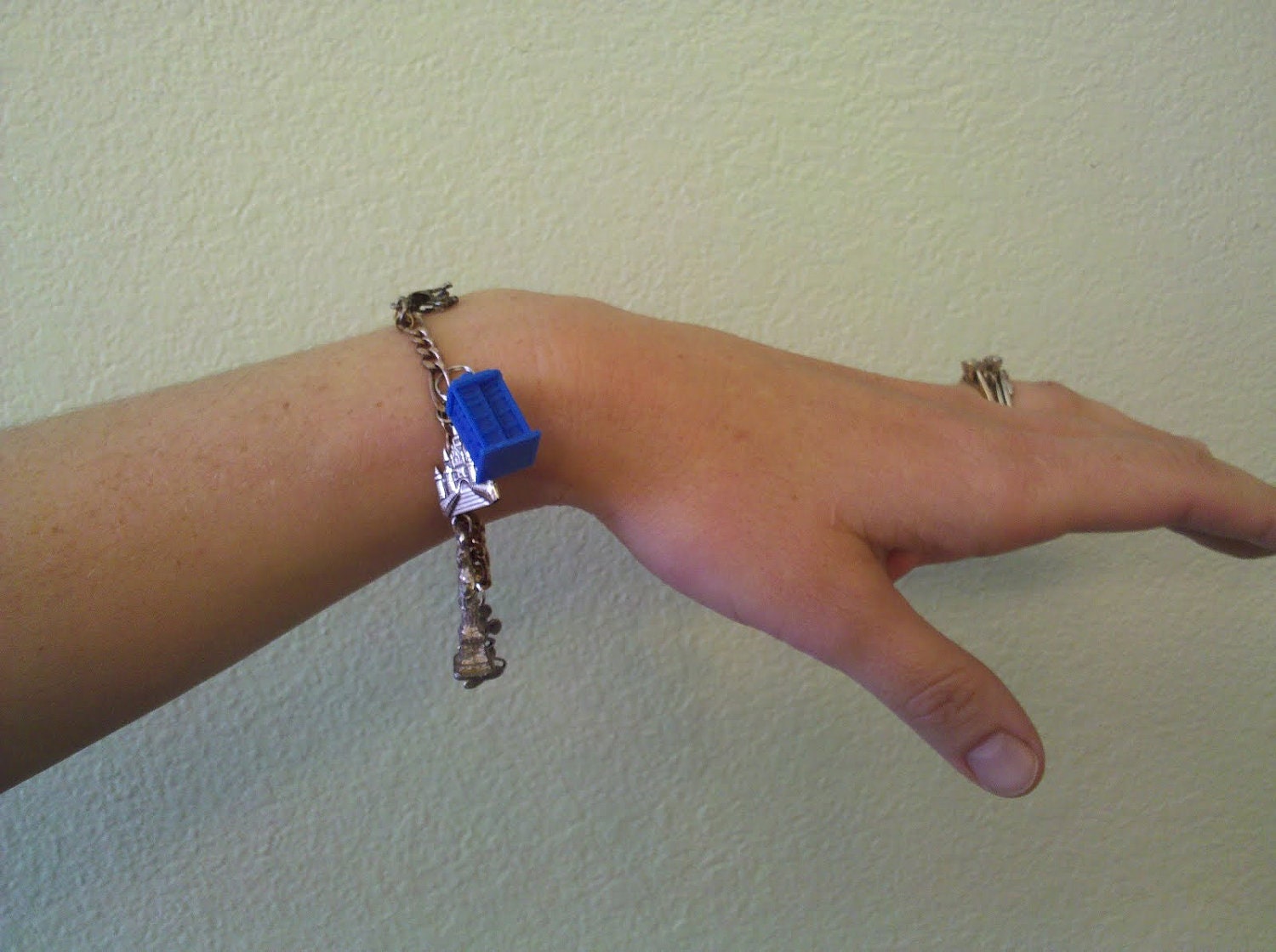 TARDIS Charm, Keychain or Pendant