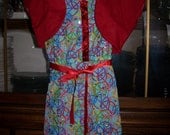 Handmade Girls Size 10-12 Dress & Jacket.