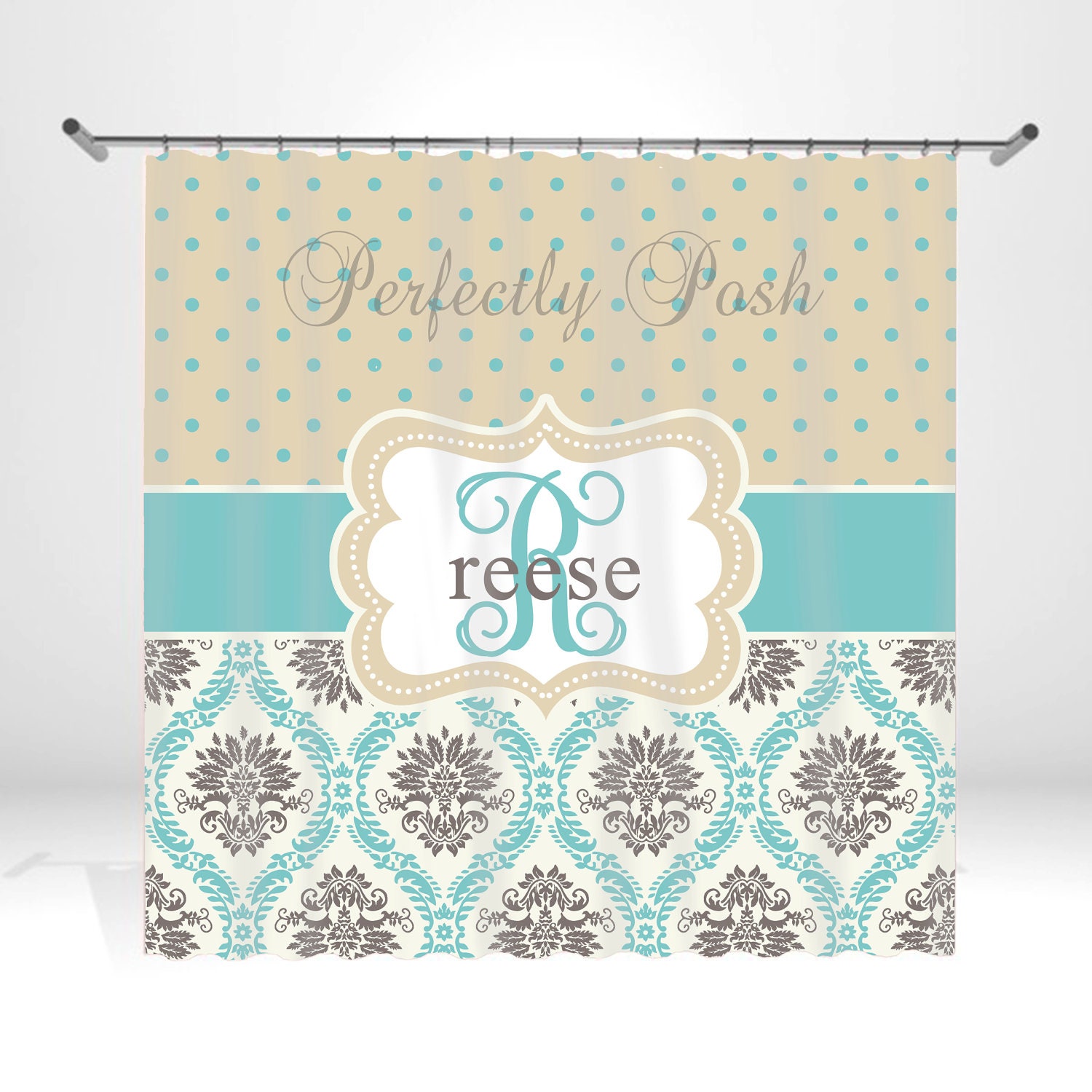 Personalized Shower Curtain