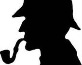 Sherlock Holmes Phone decal