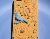 Floral Bird Deco Case iPhone 4, 4s