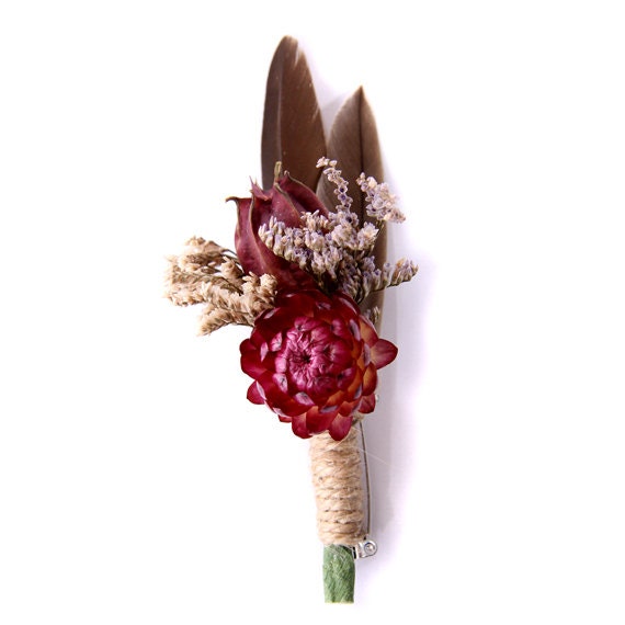 Mens Boutonniere/Buttonhole Style No.14