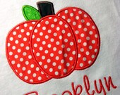 Personalized Pumpkin shirt for girls or boys great for Halloween Thanksgiving or Fall Personalized with child's name. SHORT or LONG SLEEVES