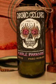 Chronic Cellars Wine Bottle Candle