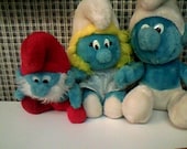 1980s smurfs dolls