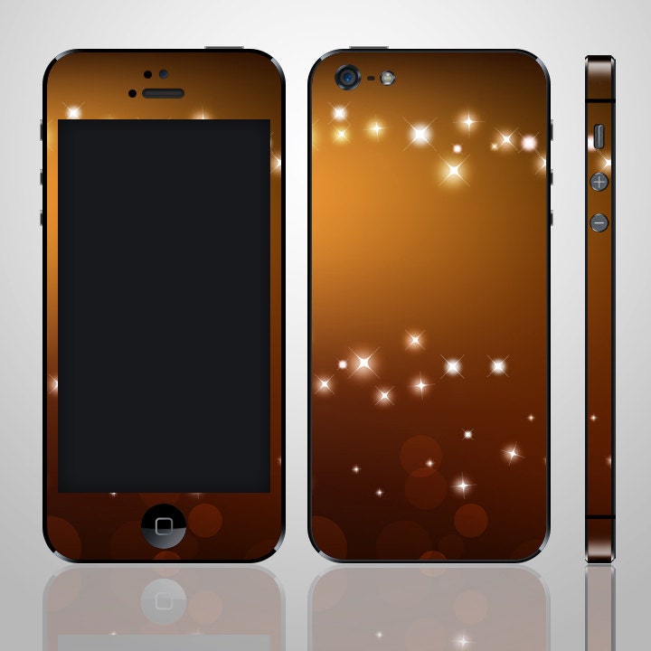 New iphone 5 iphone 5 decal iphone 5 skin iphone decal iphone 5 sticker iphone 5 cover iphone 4 iphone 4S--stars