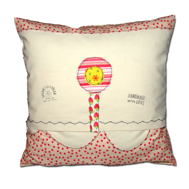 Bird Kids Pillow Personalized Pillow Case Cushion Custom Name & Design bright colors
