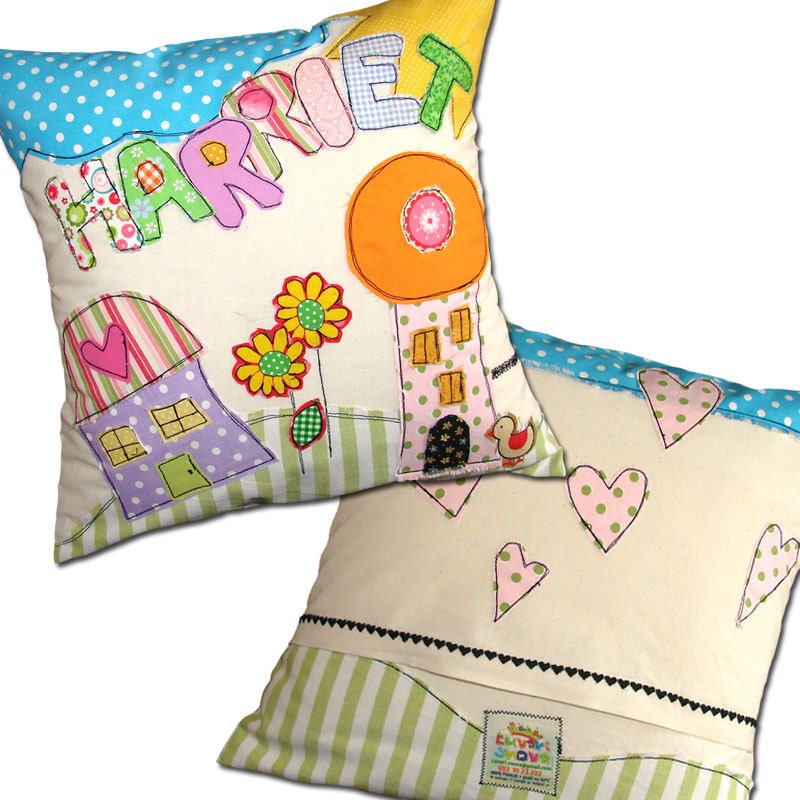 Design Kids Pillow Personalized Pillow Case Cushion Custom Name & Design
