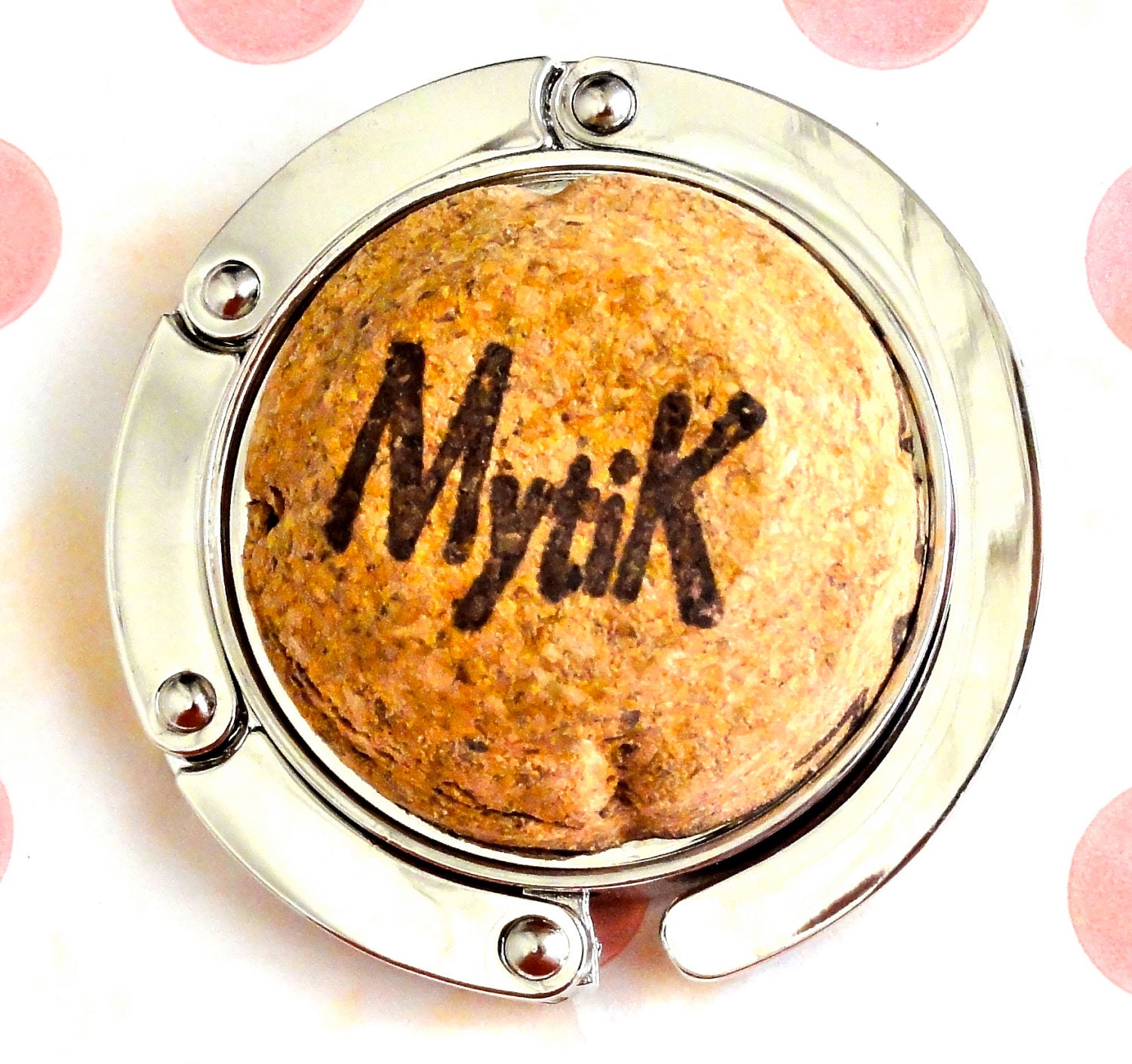 Mother's Day Gift - Gift for Mom - Purse Hook - Purse Hanger - Champagne Purse Hook