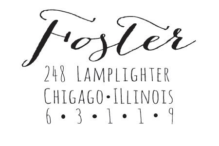 Custom Rubber Stamp