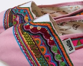 Gallo hand embroidered shoes