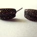 Vintage Sterling Silver Earrings with Marcasite
