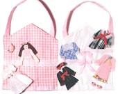 McCalls Betsy McCall Fabric Doll, Doll Clothes, and Carrying Case Pattern 8207