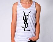 YSL logo Mens Tank