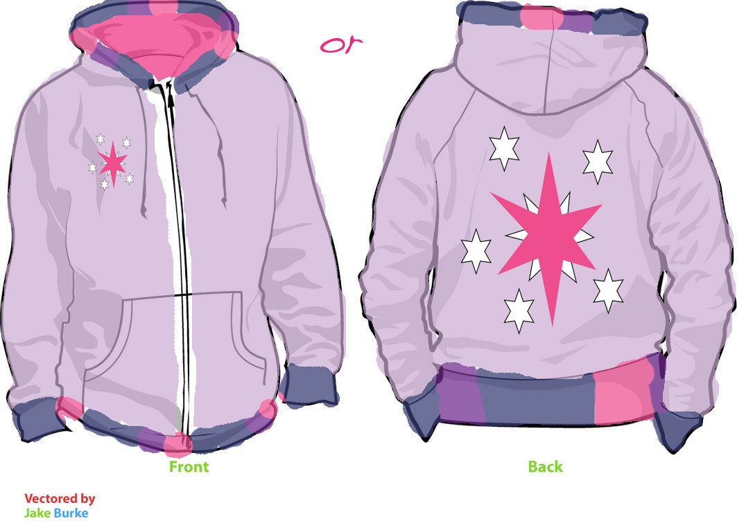 Twilight Sparkle Fleece Cosplay Hoodie - My Little Pony