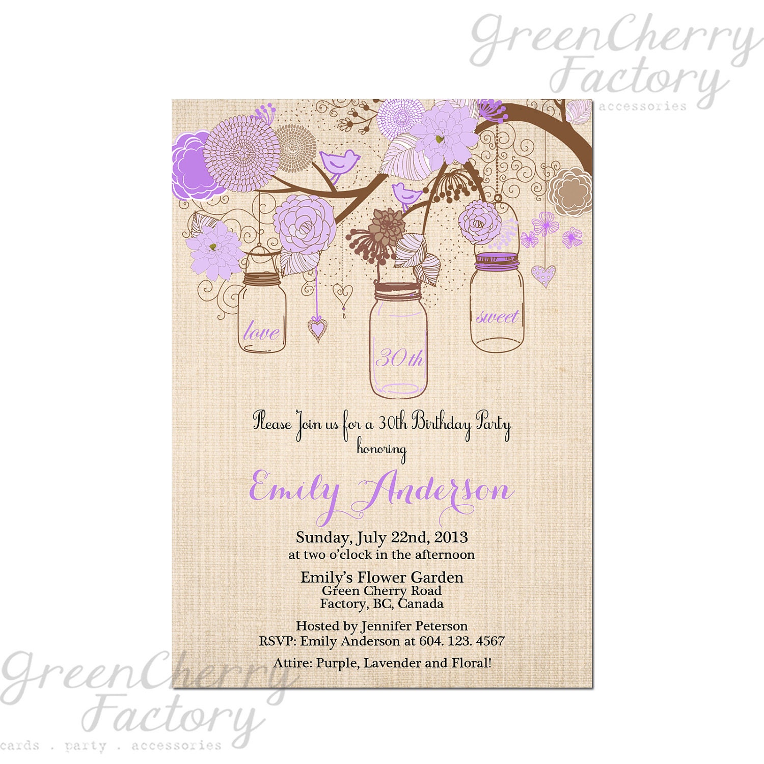 ... mason jar wedding rsvp invitation Rfb F E B A Caa C imtrc Byvr