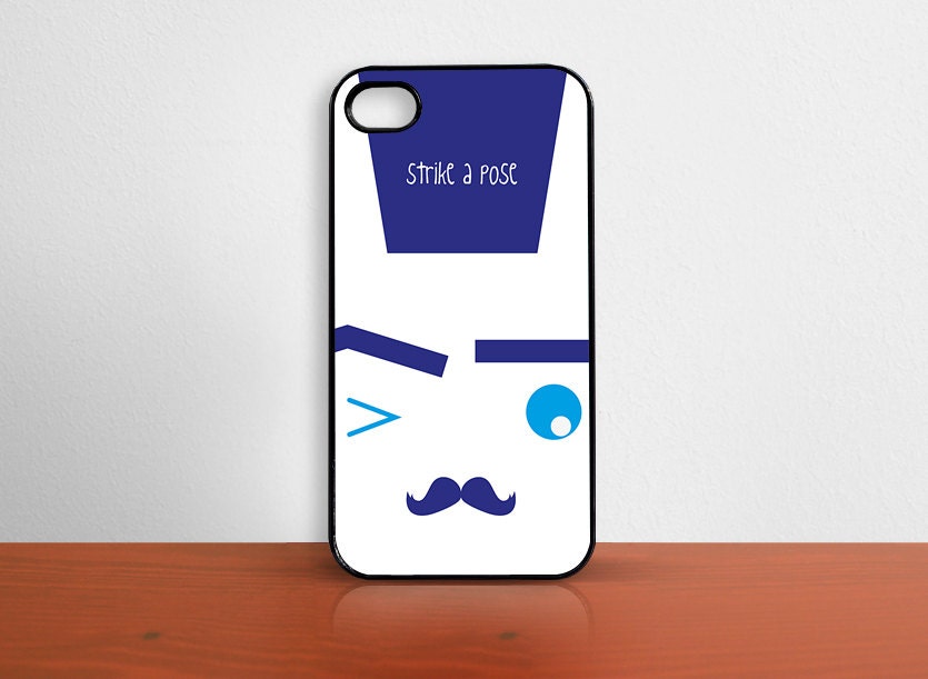 iPhone case 5, 4s - 4. Mustache is in fashion.