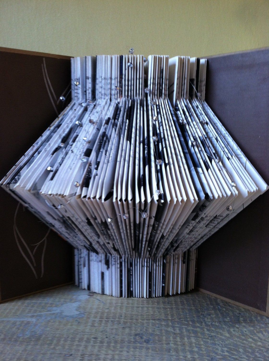 How to Make Good Movies Folded Book Art
