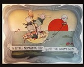 A Little Nonsense - Original illustration on canvas