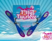 Titty Twirlers - Propeller Pasties - Brazen Blueberry/Whimsical Watermelon