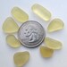 Baby Yellow Sea Glass Rare Beach Glass from Glass Beach Mermaids Tears