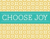 8x10 Choose Joy Print