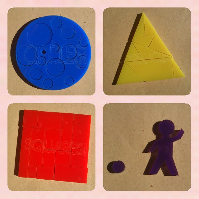 Plastic Jigsaw Puzzle with Travel/Storage Bag