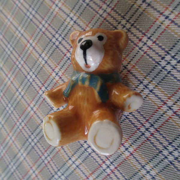 Childrens Dresser Drawer Knobs Pulls Handles Bear / Kids Animal Ceramic