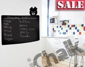30% off - Piglet Chalkboard Sticker Wall Decal for Home or Office - Blackboard Planner Vinyl Wall Sticker Chalkboard