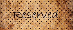 Reserved for Kristin Langford